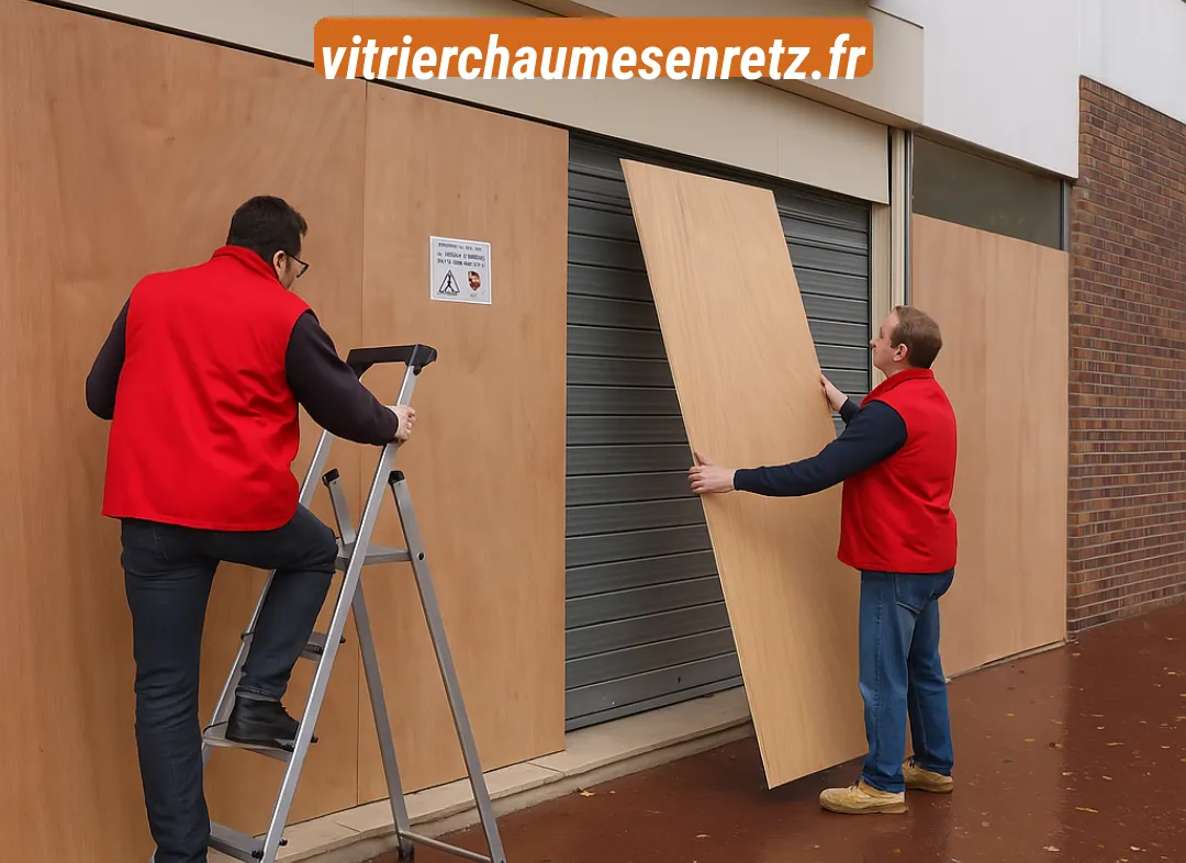 Mise en sécurité fermeture provisoire Chaumes-en-Retz